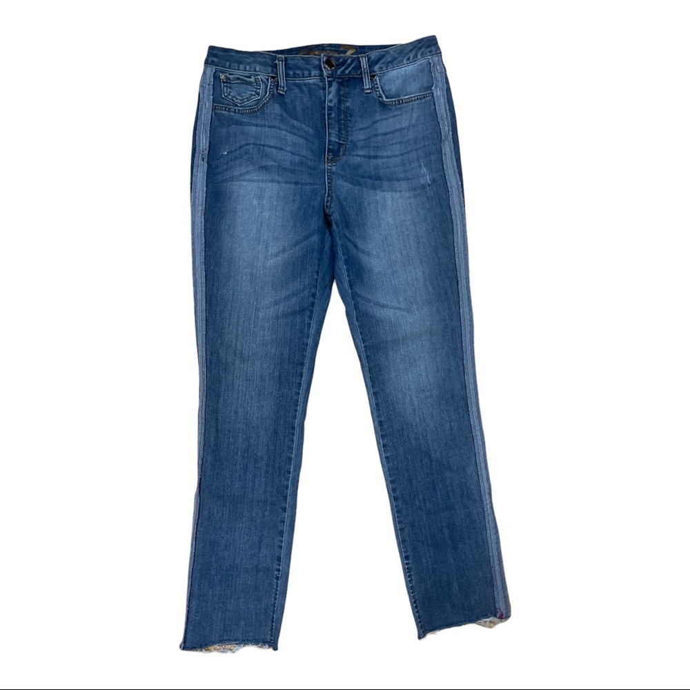 Seven7 High Rise Tower Skinny Tuxedo Jeans